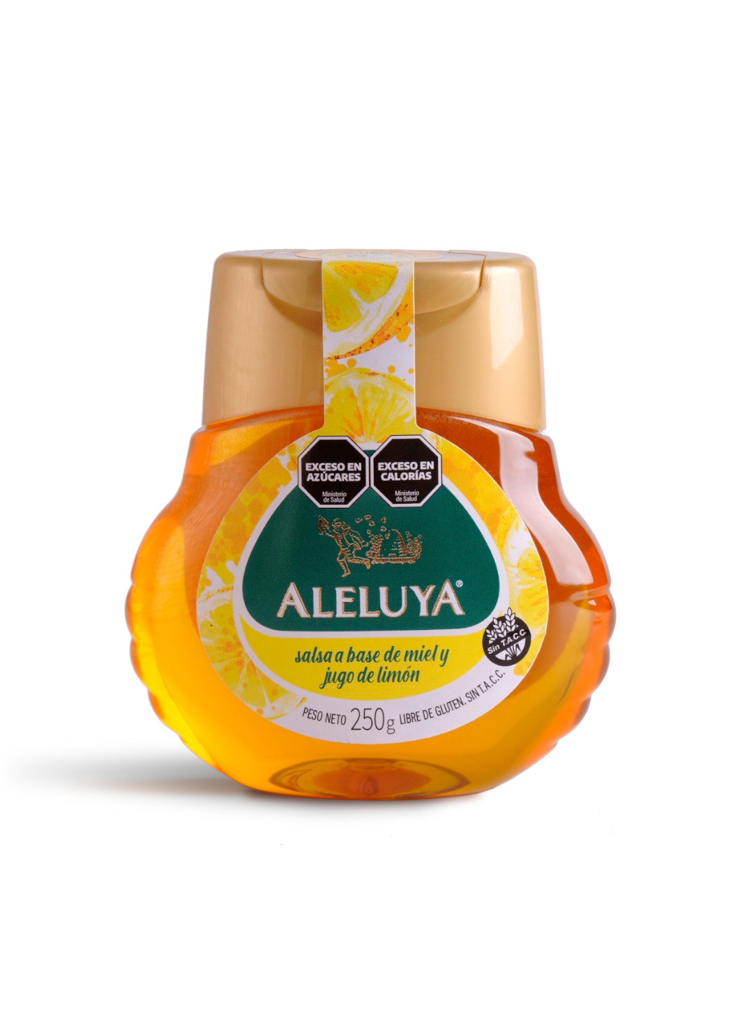 Miel Líquida con limón y Vit C. Squeeze x 250 g.